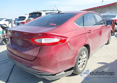 2016 Ford Fusion S from USA, damaged, VIN 3FA6P0G71GR257693